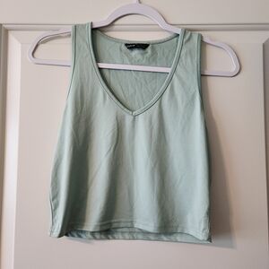 SHEIN Mint Green Crop Top